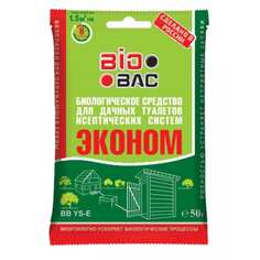 Биологическое средство для дачных туалетов и септических систем БиоБак