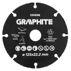 Диск режущий для дерева и пластика GRAPHITE