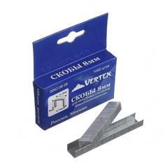 Скобы для мебельных степлеров vertextools