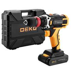 Аккумуляторная дрель-шуруповерт DEKO ДЕКО