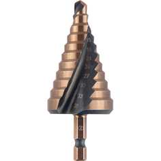 Ступенчатое спиральное сверло по металлу MONOGRAM