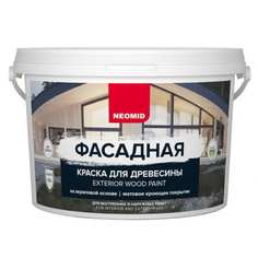Фасадная краска для древесины NEOMID