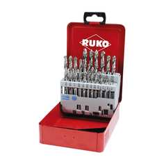 Набор сверл по металлу RUKO
