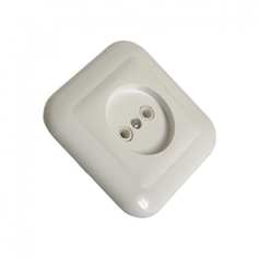 Одноместная розетка Apeyron