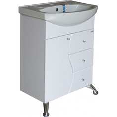 Тумба для ванной под умывальник Элеганс-60 ПВХ MIXLINE