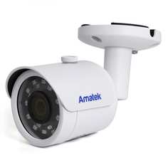 Уличная вандалозащищенная ip видеокамера Amatek