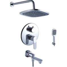 Трехфункциональная встроенная душевая система DIADONNA