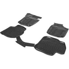 Коврики салона для Skoda Rapid лифтбек 2013-2020 2020-/Volkswagen Polo VI л AutoFlex