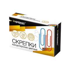 Скрепки INFORMAT