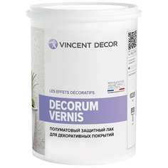 Защитный лак для декоративных покрытий VINCENT DECOR