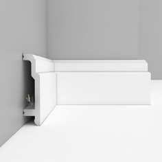 Ударопрочный напольный плинтус Decomaster Stenopol