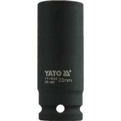 Ударная глубокая шестигранная головка YATO