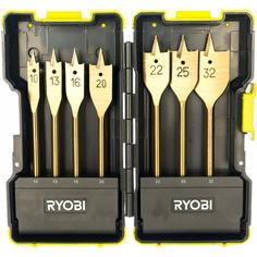 Набор перьевых сверл Ryobi