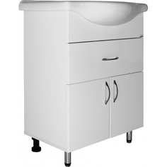 Тумба для ванной под умывальник Элеганс-60 ПВХ MIXLINE