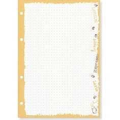 Сменный блок для тетради на кольцах Bruno Visconti