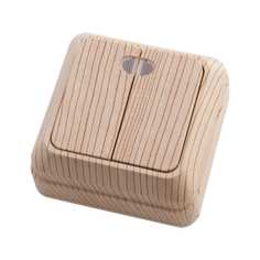 Двухклавишный выключатель АБК-СИЛА