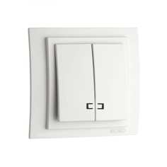 Двухклавишный проходной выключатель MONO ELECTRIC