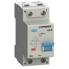 Электронный автоматический выключатель дифференциального тока Engard