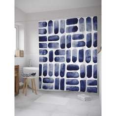 Шторка-занавеска для ванной JOYARTY