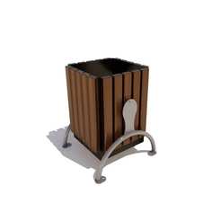 Уличная урна 7 скамеек