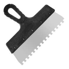 Фасадный нержавеющий зубчатый шпатель РемоКолор