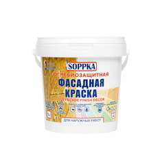 Фасадная огнебиозащитная краска для OSB SOPPKA