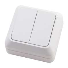 Двухклавишный выключатель АБК-СИЛА