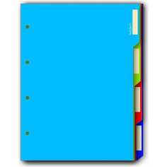 Комплект разделителей для тетради на кольцах Bruno Visconti