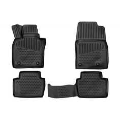 Коврики в салон для для MAZDA 3, 2019-, хбсед ELEMENT