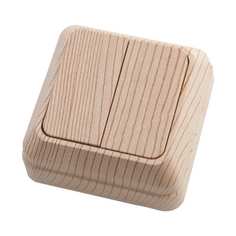 Двухклавишный выключатель АБК-СИЛА