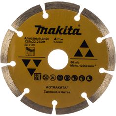Отрезной алмазный диск по бетону Makita