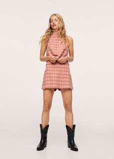 Юбка-брюки из твида - Coco-h Mango