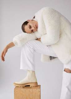 Ботинки на тракторной подошве - Nit Mango