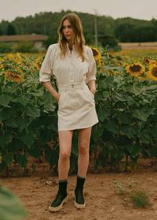 Ботинки на тракторной подошве - Nit Mango