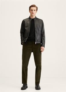 Брюки regular fit из вельвета - Dolomiti Mango