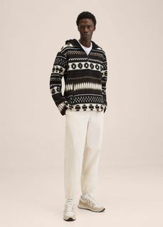 Толстовка с капюшоном на искусственной овчине - Shirly Mango