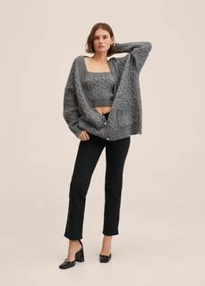 Трикотажный топ металлик - Roxy Mango