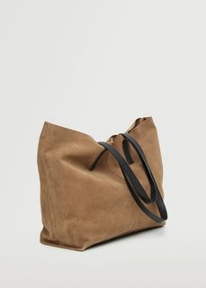 Кожаная сумка шоппер - Gabi Mango