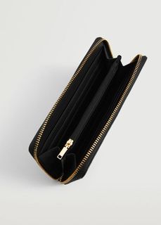 Бумажник с эффектом крокодила - Charm Mango
