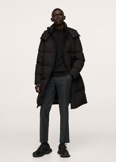 Брюки tapered fit стретч - Bologna Mango