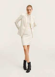 Юбка-карандаш с разрезом - Macaronh-a Mango