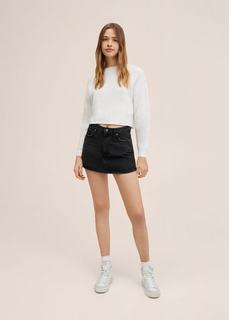 Юбка-брюки из денима - Skort Mango