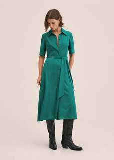 Платье-рубашка с ремешком - Ocho-h Mango