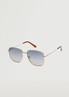 Солнцезащитные очки в металлической оправе - Venecia Mango