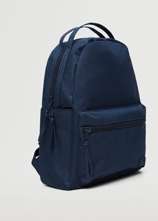 Базовый рюкзак из нейлона - Basic Mango