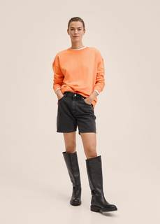 Объёмная хлопковая толстовка - Sun Mango