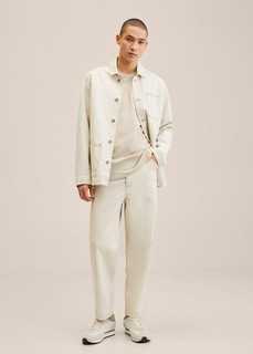 Укороченные джинсы tapered loose - Granate Mango