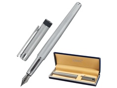 Ручка перьевая Galant Spigel корпус Silver, стержень Blue 143530