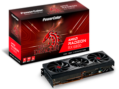 Видеокарта PowerColor AMD Radeon RX 6800 1815Mhz PCI-E 4.0 16384Mb 16000Mhz 256bit DVI HDMI 3xDP AXRX 6800 16GBD6-3DHR/OC