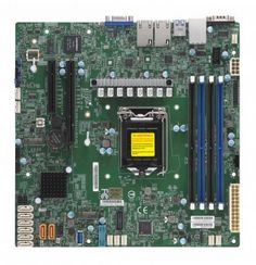 Материнская плата mATX Supermicro MBD-X11SCH-F-B